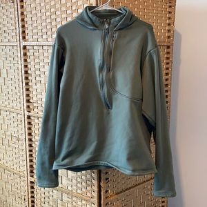 Men’s Proper Hooded 1/4 zip Sweatshirt